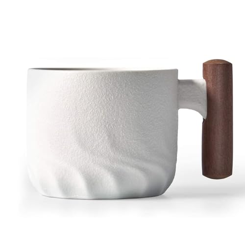 ERBO Tazas de espresso de 70 ml, tazas de espresso premium con asa, mini taza de té, taza de café de cerámica, pequeñas tazas de espresso, café moca, tazas de café para espresso, té, café con leche