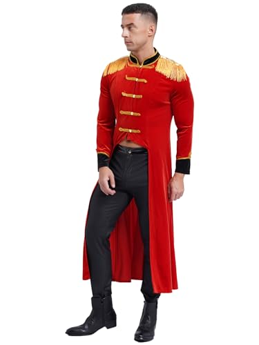 Costume Directeur de Cirque pour Homme : Veste Queue de Pie