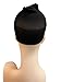 Beauty Town Wig Cap 100 Pieces Bulk Bag - Black, Secures your hair, long lasting, stays in place, light, lightweight, breathable, wig comfortable