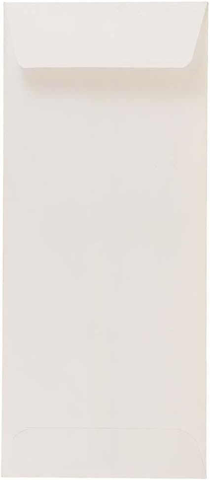 JAM PAPER #12 Policy Commercial Business Envelopes - 4 3/4 x 11 - White - 50/Pack : Office Products