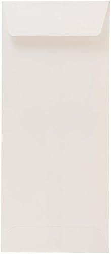JAM PAPER Sobres comerciales #10 Policy Business - 4 18 x 9 12 - Blanco - Paquete de 50 unidades