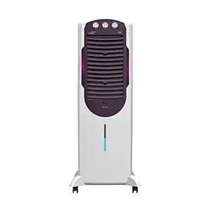 V-Guard Arido T35 H Air Cooler | 35 Litre | Air Delivery- 1300 M3/H | Two Years Manufacturer'S Warranty On Motor & Pump, White