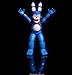 Jazwares Five Nights at Freddy’s Toy Bonnie - 5-Inch Articulated Figure with Jumpscare Feature and Glow-in-The-Dark Eyes