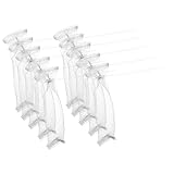 COLLBATH 10piezas Trampas De Pelusa De Acero Inoxidable Para Lavadora Filtrar Pelusas De Manguera Cocina o Baño Atrapapelusas Para Ropa