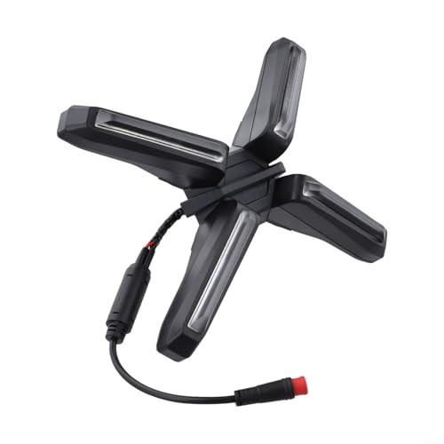 X-Shape Faro eléctrico Scooter para Ninebot para ZT3 Pro - Luz delantera brillante y diurna, fácil montaje