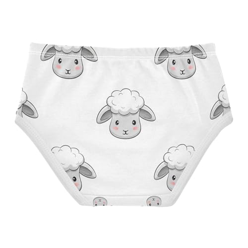 Cute Cartoon Sheep Toddler Girls's Underwear 2T 202c12772