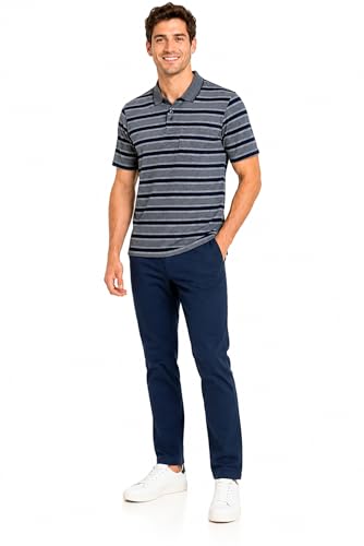 Image of SANE ORIGINALS Half Sleeve Polo T-Shirt for Men with Pocket || Stripe Collar and Pocket T-Shirt for Men Half Sleeves