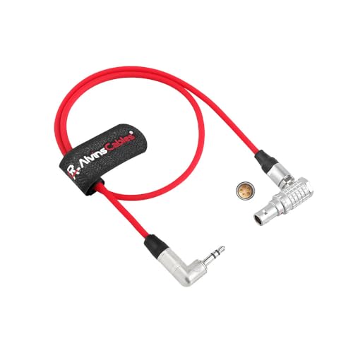 Câble timecode TRS 3,5 mm vers 5 broches Alvin's Cables pour Sound Devices en tournage