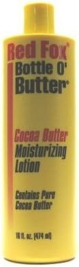 Red Fox Bottle O'Butter Cocoa Butter Lotion 473 ml (3-Pack)