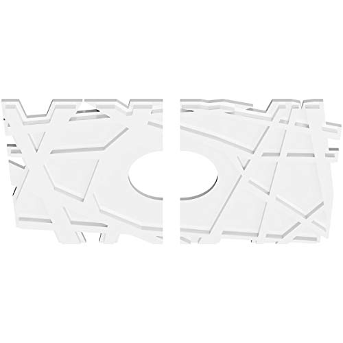 Médaillons de plafond de qualité architecturale en PVC Novo