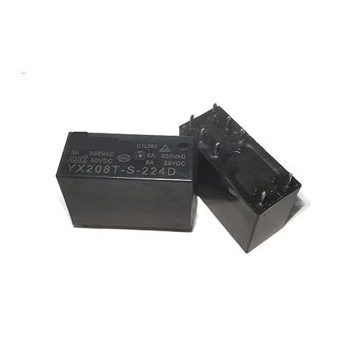Relais de puissance électromagnétique YX208T-S-224D composant électronique 8 pins