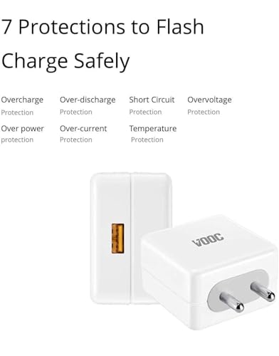 Image of Original 30W Superdart Charging Adapter with USB to Type C Cable Compatible with Realme C Series -(Adapter & Cable), White