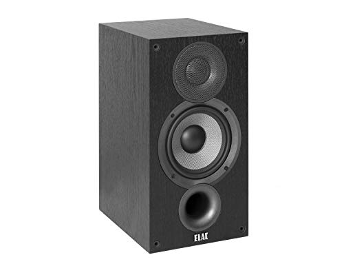 Elac Debut 2.0 B5.2 Bookshelf Speakers, Black (Pair) #TOP2