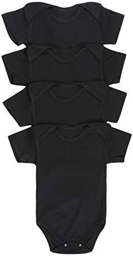 ToBeInStyle Babys' 4 Pack Short Sleeve One-Piece Bodysuit