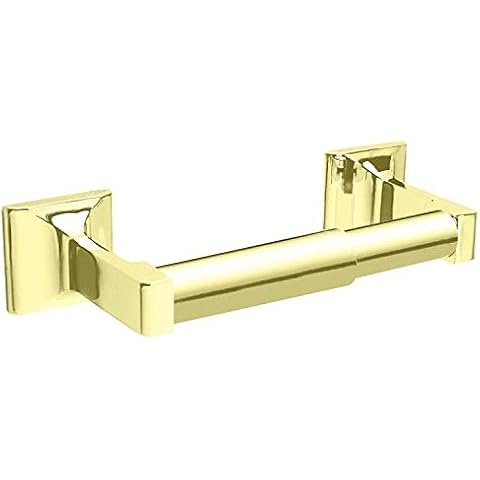 Nuk3y Millbridge Toilet Paper Holder (Polished Brass/Polished Brass) Cover