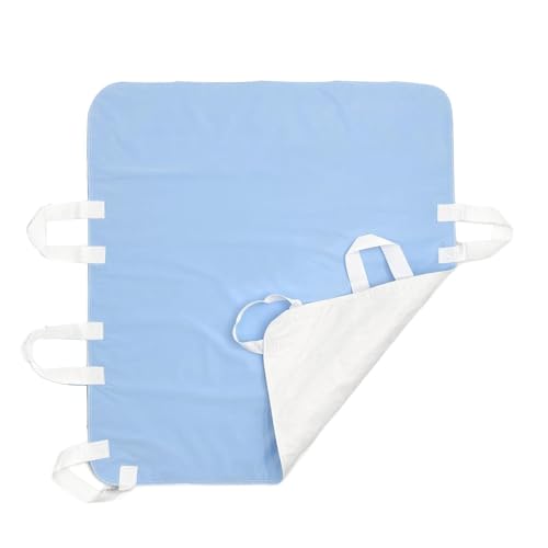 Tapis de lit imperméable et lavable avec poignées de transfert renforcées