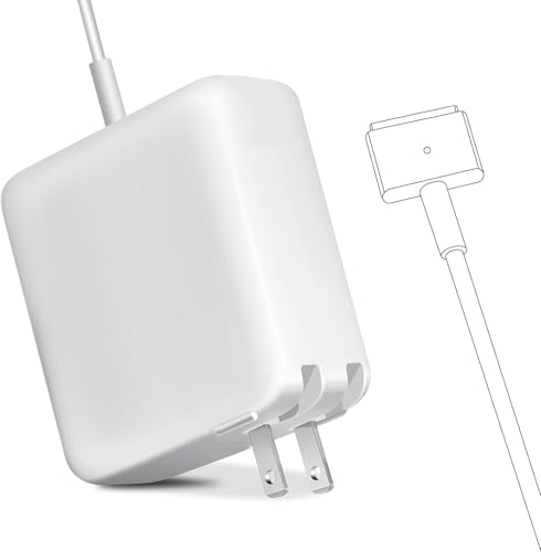 85W Mac Book Pro Charger, Replacement AC 85w 2T-Tip Connector Power Adapter,Laptop Charger Compatible with MacBook pro & Mac Book Pro 13 inch-15 inch Retina After Mid 2012