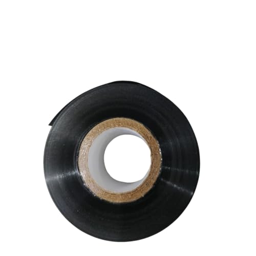 Image of 30mm X 100 mtr Expiry Batch Printing Machine date coder batch coding machine hot stamping ribbon stamp coding foil black (pack-10pcs)