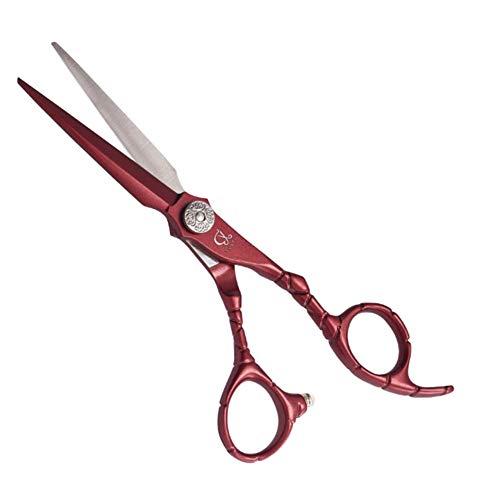 Coupe de cheveux nette sans effort grâce à l'ensemble 6 pouces rouge foncé