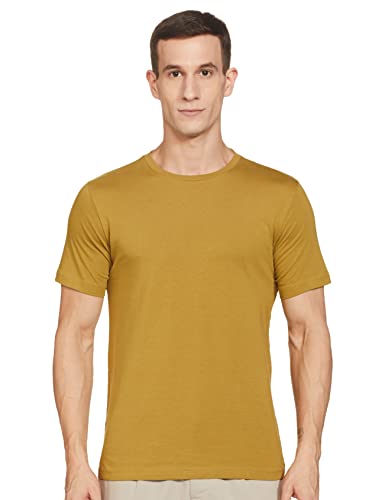 Image of Amazon Brand - Symbol Men's Solid Cotton T Shirt | Plain | Round Neck | Half Sleeve-Regular Fit | Combo Pack of 3 (Available in Plus Sizes)