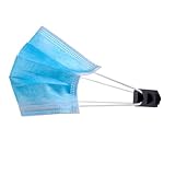 Toyvian Elastische Ohrhaken für Masken 6 Stück Schwarz Verstellbar aus Strapazierfähigem Material...