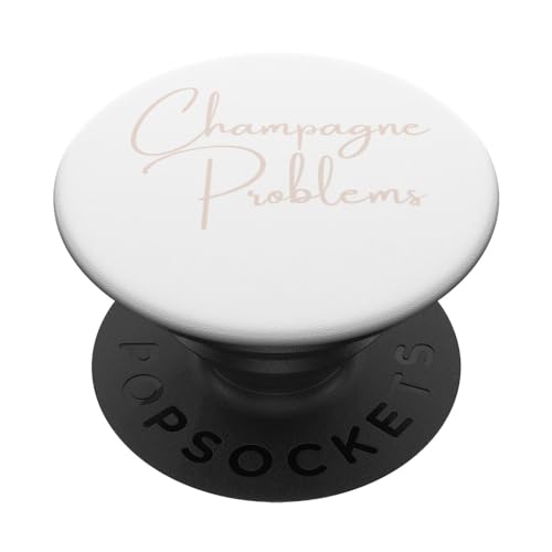 Retro Vintage Champagne Sarcastic Women Men Gifts PopSockets PopGrip Intercambiable