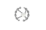 Fenix Chain Bicycle Double Twisted Steering Wheel, Various Styles (Hlaf Flat Twist)