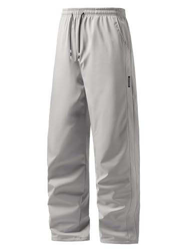 Men's Warm Winter Sports Pants, Composite Lambswool Sports Pants with Drawstring, Warm, Comfortable, and snug fit.
