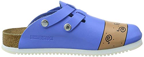Miniatura 8 de Birkenstock Professional Kay - Zuecos De Material Sintético Mujer, Azul - Blau Dog Blue Background , 35 Schmal