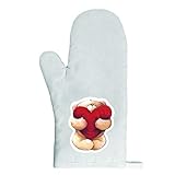 Gant de Cuisine manique Nounours cœur