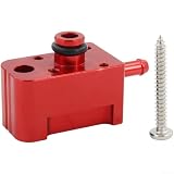 Turbo-Boost-Wasserhahn-Adapter für MK7 2. Für TSI, für EA888 für Gen 3 Vakuum-Sensor-Fassung für .8T 2.0T, Aluminiumlegierung für VAG Turbo Druckanschluss (rot)