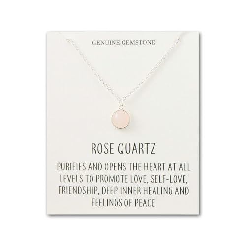 Ya en mundofriki.es: Philip Jones Collar de Cuarzo Rosa con Tarjeta de Cita