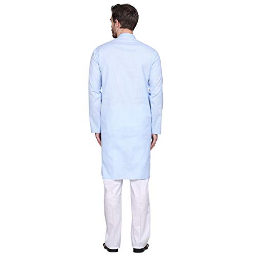Image of Jagdish GARMENTS Cotton Trendy Embroidery Kurta for Men for Festive