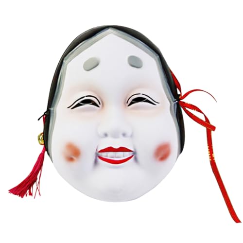 Luxshiny Máscara de Cosplay Unisex para Fiestas y Prop de Drama Japonés y Color Duradero