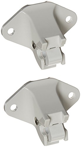 Dometic 3312931.003B Polar White Bottom Mount Bracket for Hardware