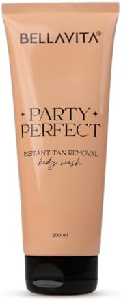 BELLAVITA Party Perfect 2-in-1 Body Wash| Instant Tan Removal | Instant Brightening | Even Skin Tone | For Men & Women | 200ml
