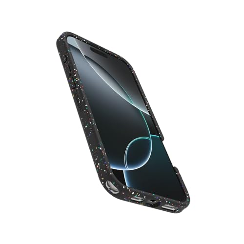 Image of OtterBox iPhone 16 Pro Max Symmetry Series Core - Carnival Night Black | Snaps to MagSafe, Ultra-Sleek, Raised Edges Protect Camera & Screen, Ultra-Thin, Sleek iPhone Case