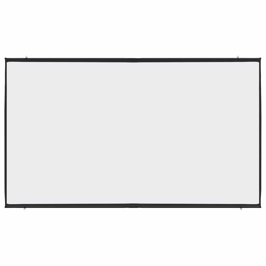 Projektionsleinwand, 108 Zoll, 16:9, Leinwand, Polyester, mit Eisenrahmen