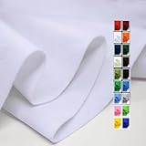 White Felt Fabric 36