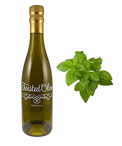 Aceite de oliva extra virgen Basil 12.7 fl oz miniatura 1