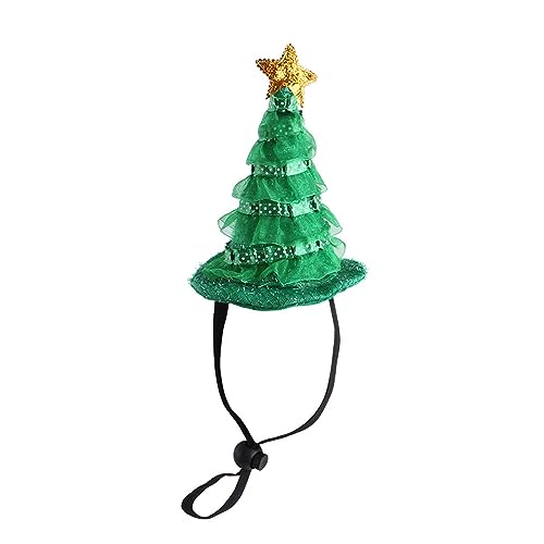 Sombrero disfráz árbol de Navidad para perros y gatos