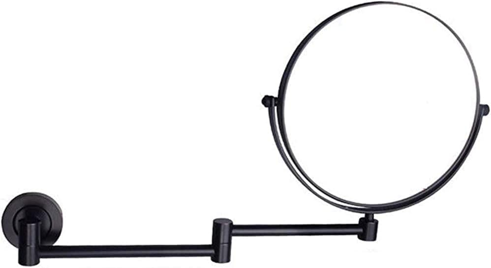 Miroir de maquillage mural grossissant pour éviter les reflets et le manque de place