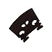 violin accessories Violin Ebony Bridge Code Bridge Polished Bridge Violin Accessories For 1/8/2/3/4/4 Violin Bridge Tool Replacement Parts (Color : 3/4)