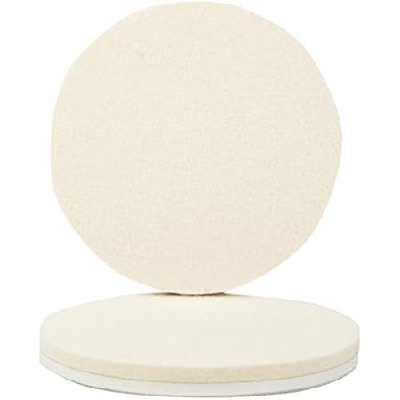 Amazon 洗車の王国 フェルトバフ 150mm ポリッシャー用 コンパウンド 研磨 ガラス面専用 油膜取り 250 ポリッシャー 車 バイク