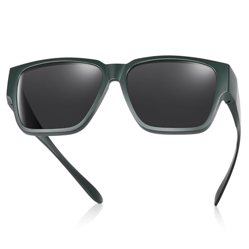 [TINHAO] ΌTOX I[o[OX, Kl̏ォ瑕\, UV400ی, TR90yʃt[, P[Xt (}bg~^[O[)