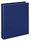 VELOFLEX 4143050 - Ringbuch Comfort DIN A4, Ordner, Ringordner, Hefter, 4-Ring-Mechanik, 25mm, PVC, blau, 1 Stück