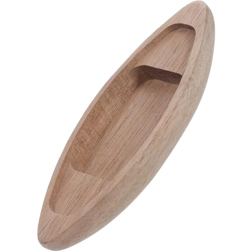 DONFAMDS 木製未完成小船模型 デスクトップ用工芸品 キャビネット飾り インテリア装飾 塗装可能 家用船モデル