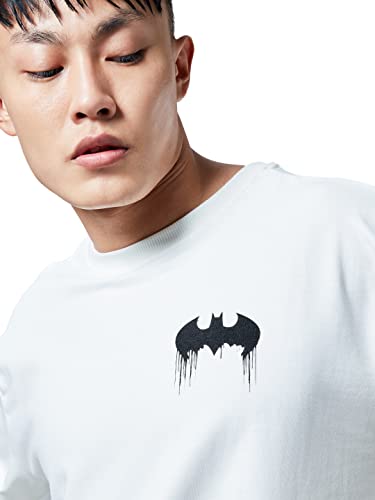 Image of The Souled Store Men's Cotton Blend Loose Fit Round Neck Sweatshirt
