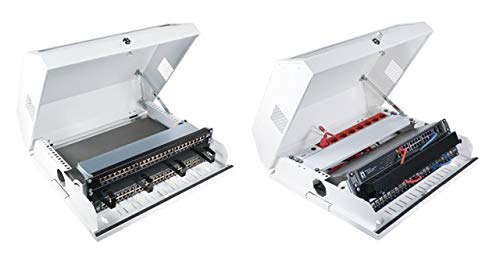 Boîtier mural EFB-Elektronik 3HE vertical 5HE horizontal pour bureau et studio compact - 6