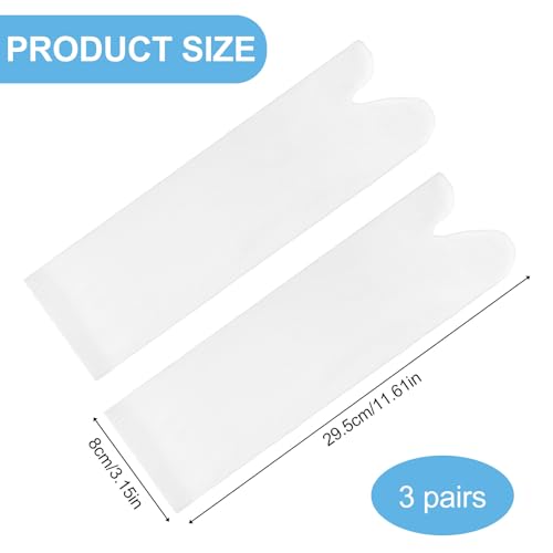 3 Pairs Cotton Flip Flop Tabi Socks, Elastic Non Slip Split Toe Socks for Men Women Japanese Split Toe Sandals Ninja Slipper (White)2